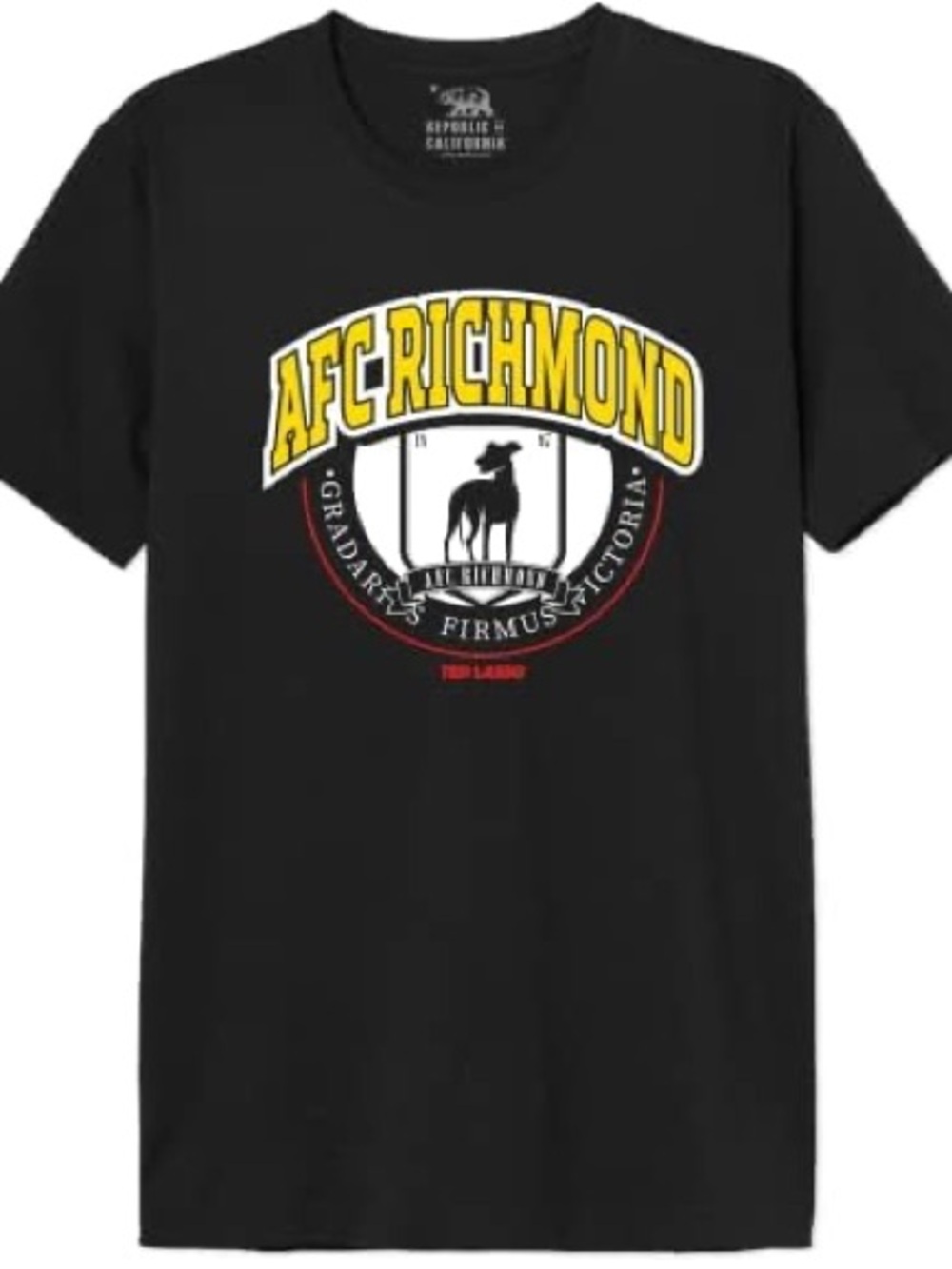 AFC Richmond Black Graphic Crew Neck T-Shirt